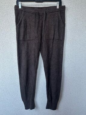 Barefoot Dreams Cozychic Lite Jogger Pants, Dark Brown Espresso, Small